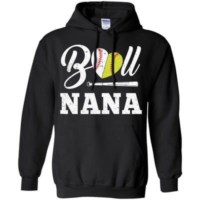 Funny Ball Nana Softball Baseball Mothers Day Gifts T-Shirt & Tank Top | Teecentury.com