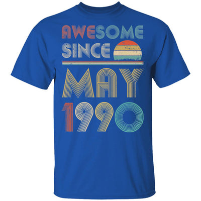 Awesome Since May 1990 Vintage 32th Birthday Gifts T-Shirt & Hoodie | Teecentury.com