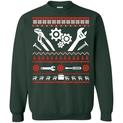 Mechanic Christmas Sweater T-Shirt & Hoodie | Teecentury.com