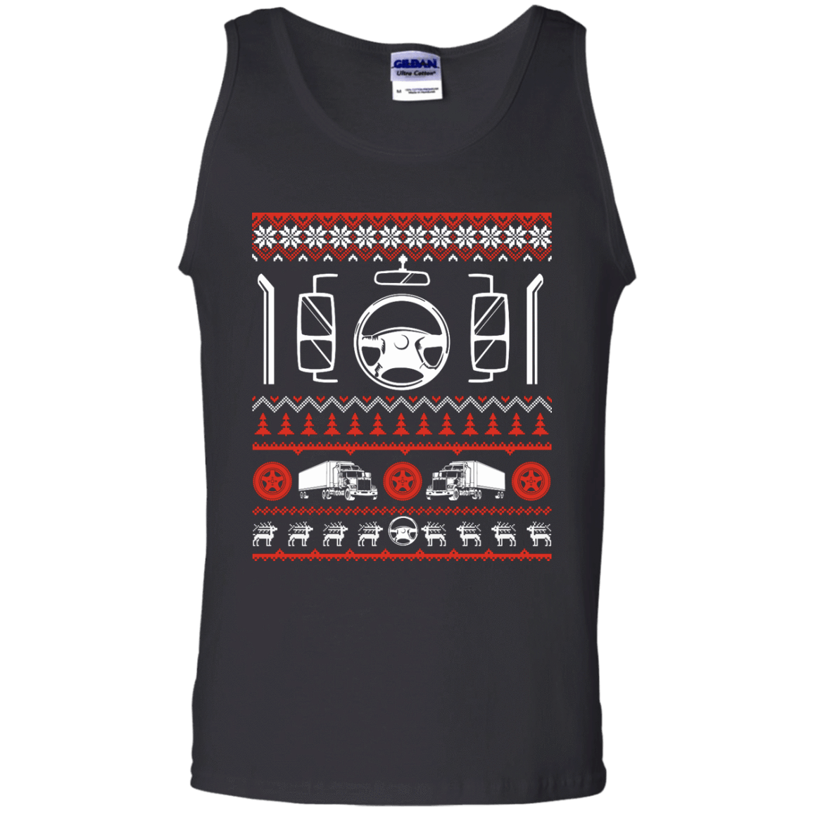 Trucker Christmas Sweater T-Shirt & Hoodie | Teecentury.com