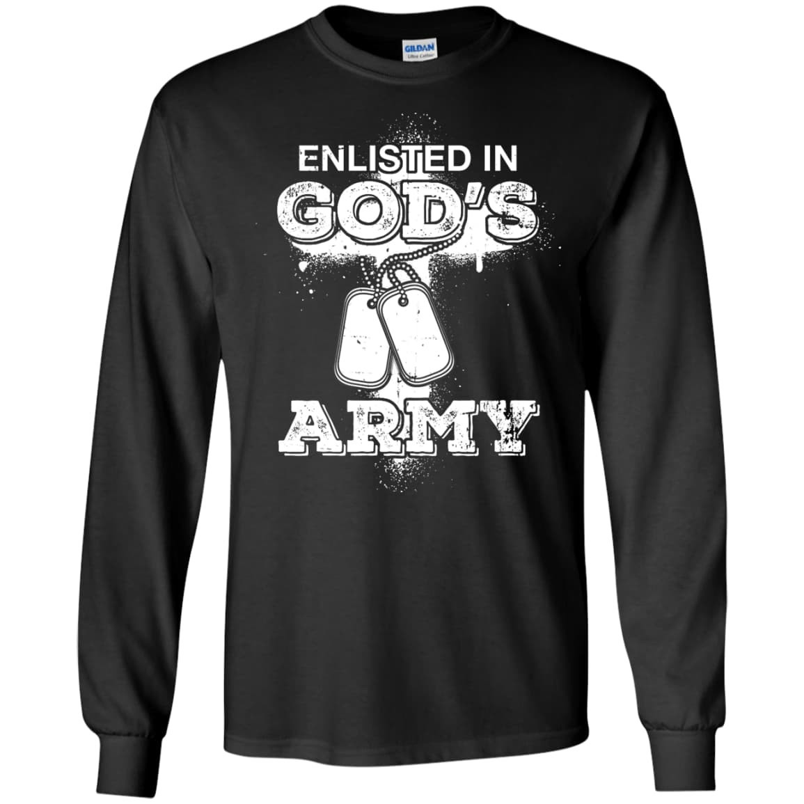 ENLISTED IN GOD'S ARMY T-Shirt & Hoodie | Teecentury.com