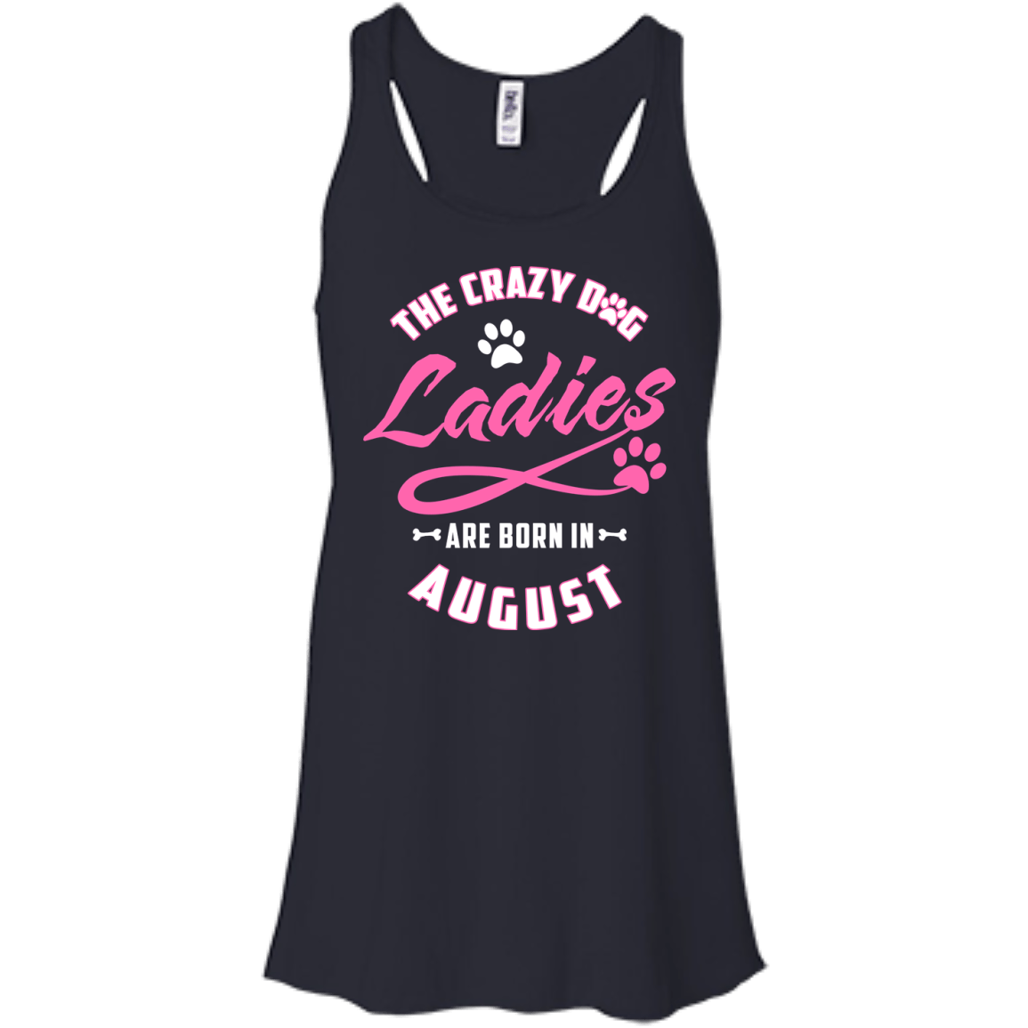 The Crazy Dog Ladies Are Born In August T-Shirt & Hoodie | Teecentury.com
