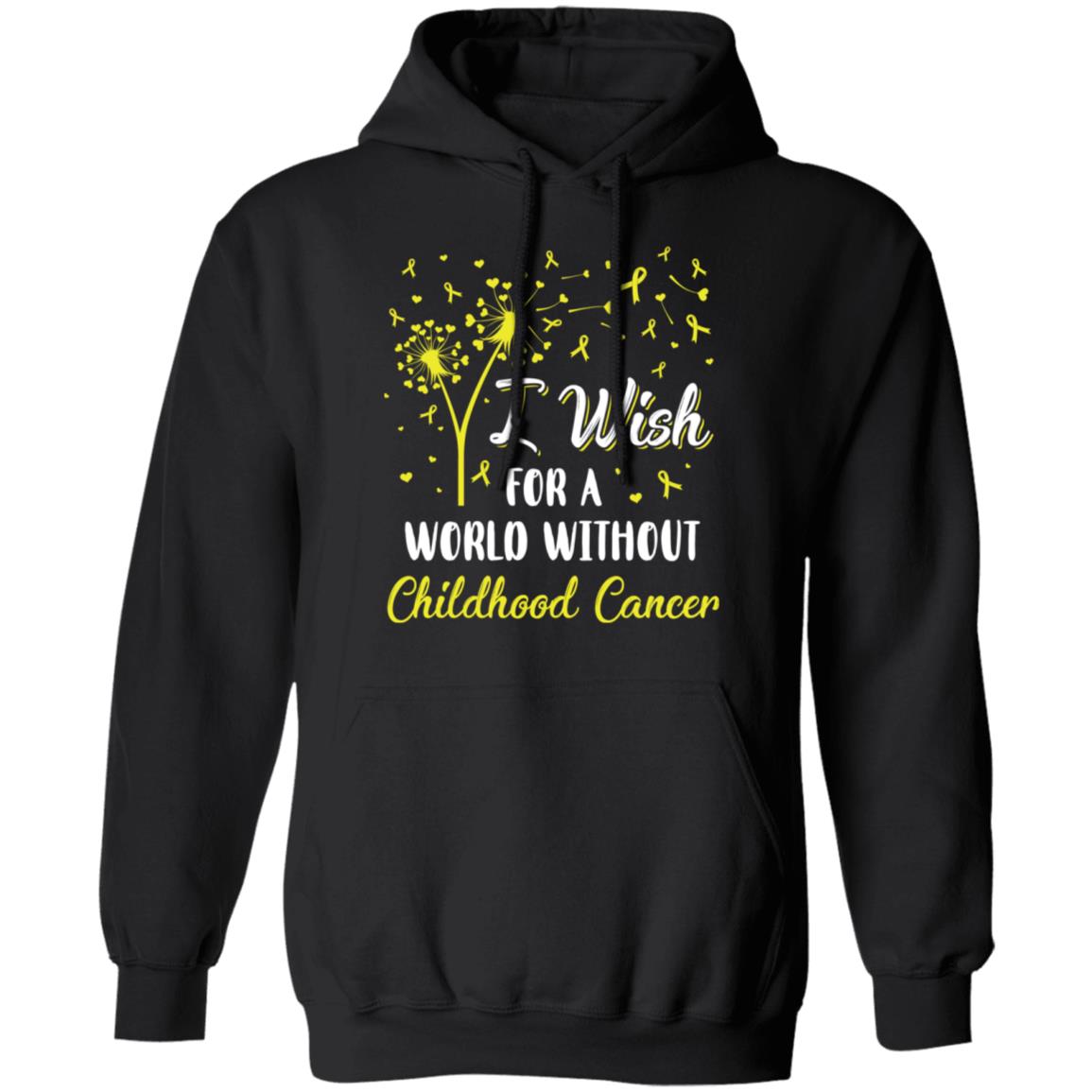 I Wish For A World Without Childhood Cancer Awareness T-Shirt & Hoodie | Teecentury.com