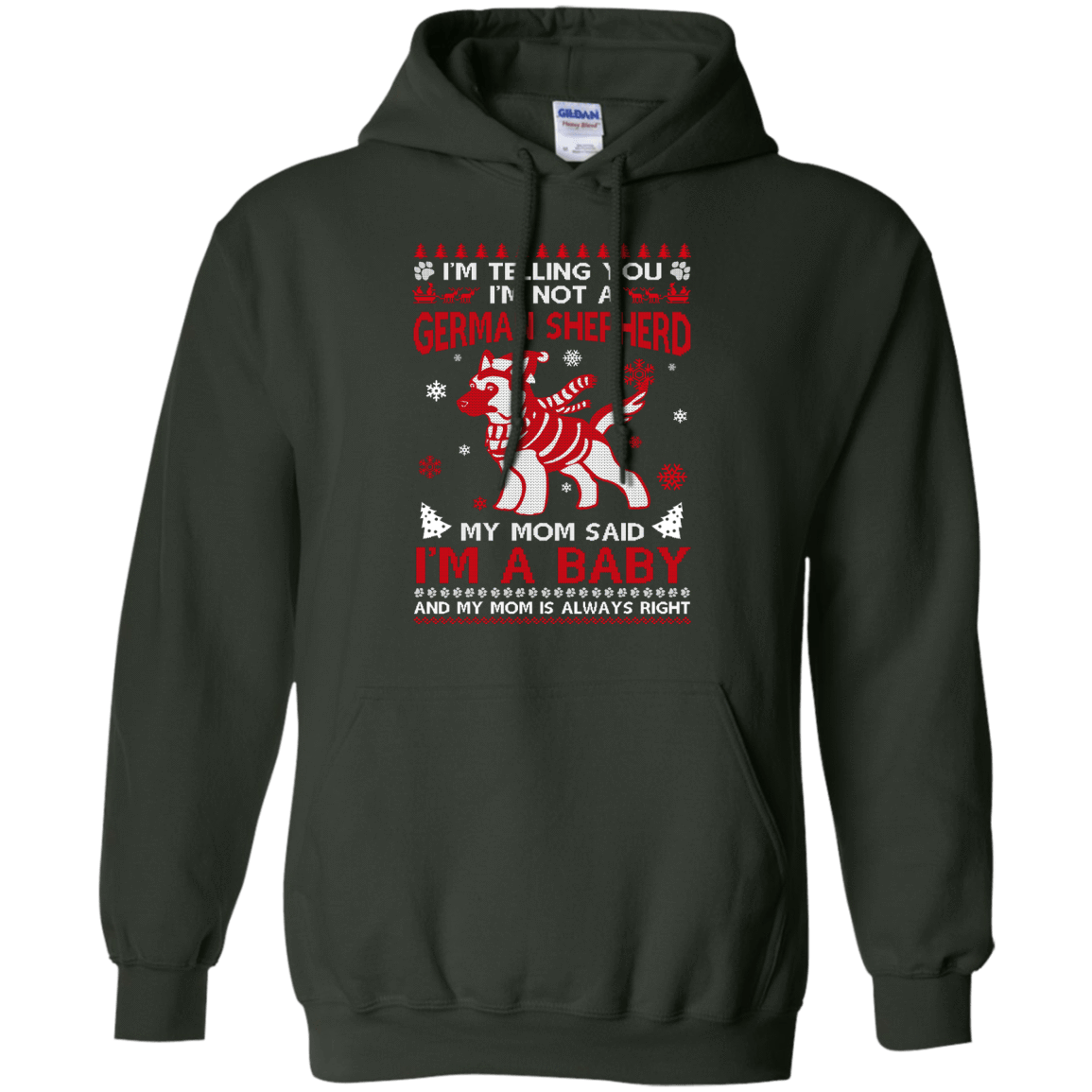 I'm Telling You I'm Not A German Shepherd T-Shirt & Hoodie | Teecentury.com