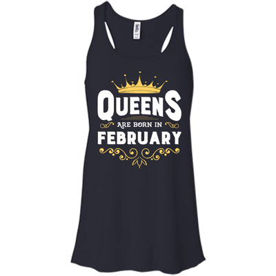 Queens Are Born In February T-Shirt & Hoodie | Teecentury.com