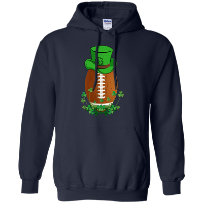 Shamrock Football Leprechaun St Patricks Day T-Shirt & Hoodie | Teecentury.com