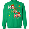 Christmas Ho Ho Ho Beagle Lover Funny Xmas Gift T-Shirt & Sweatshirt | Teecentury.com
