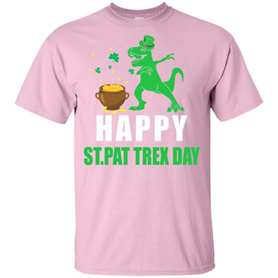 Happy St Pat T-Rex Day Dinosaur St Patrick's Day Youth Youth Shirt | Teecentury.com