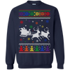 Rainbow Christmas Through The Snow Together T-Shirt & Hoodie | Teecentury.com