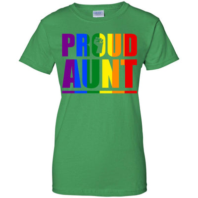 Proud Aunt Lesbian Pride Month LGBT T-Shirt & Hoodie | Teecentury.com