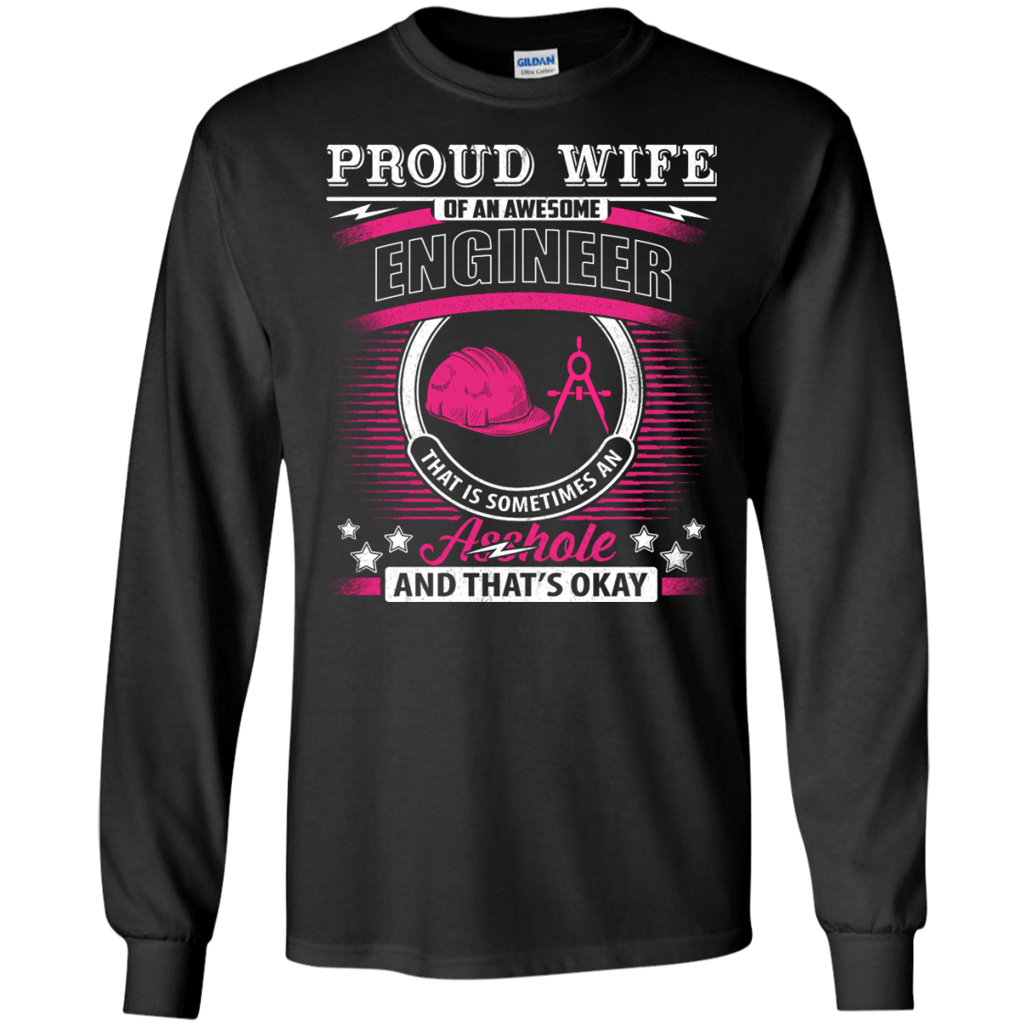 Proud Wife Of An Awesome Engineer T-Shirt & Hoodie | Teecentury.com