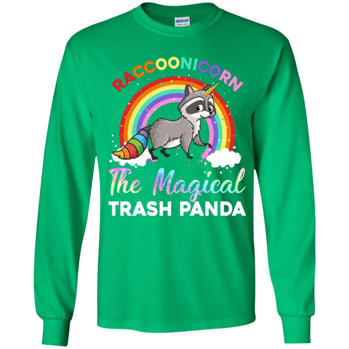 Racoonicorn Raccoon Unicorn Trash Panda For Kid Girls Youth Youth Shirt | Teecentury.com