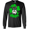 Schnauzer St. Patrick's Day Clovers T-Shirt & Hoodie | Teecentury.com
