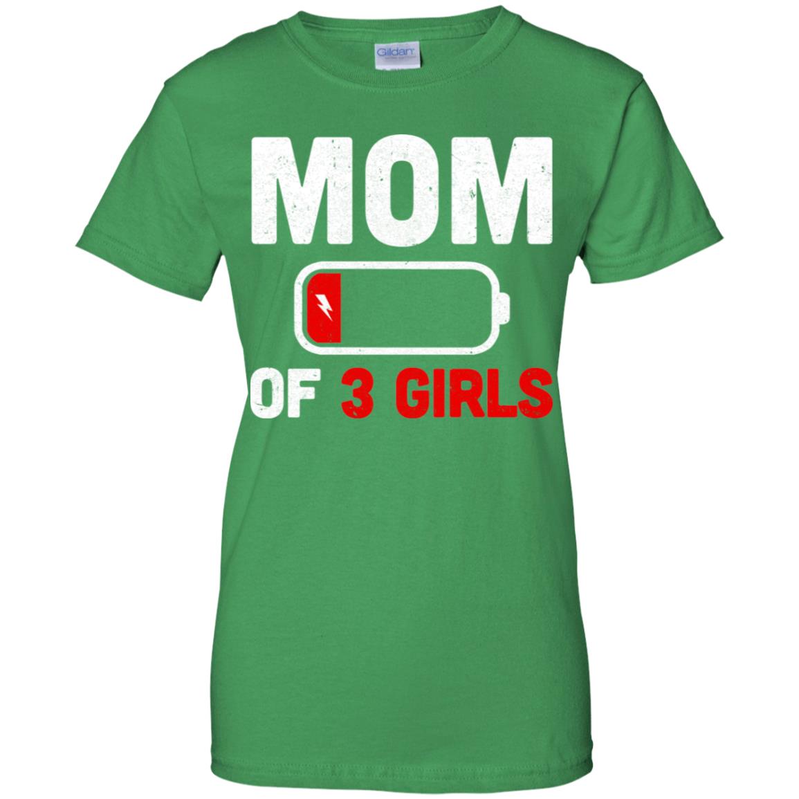 Funny Mom Of 3 Girls Mothers Day Gifts T-Shirt & Hoodie | Teecentury.com