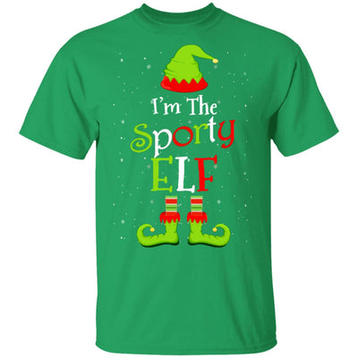 I'm The Sporty Elf Family Matching Funny Christmas Group Gift T-Shirt & Sweatshirt | Teecentury.com