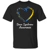 Butterfly Believe Down Syndrome Awareness Ribbon Gifts T-Shirt & Hoodie | Teecentury.com