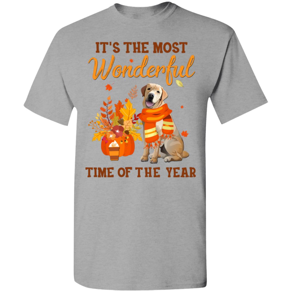 Labrador Autumn It's The Most Wonderful Time Of The Year T-Shirt & Hoodie | Teecentury.com