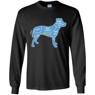 Proper Way To Pet A Dog Pitbull Lover T-Shirt & Hoodie | Teecentury.com