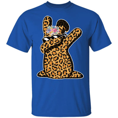 Funny Easter Gift For Her Teen Girls Dabbing Bunny Leopard Youth Youth Shirt | Teecentury.com