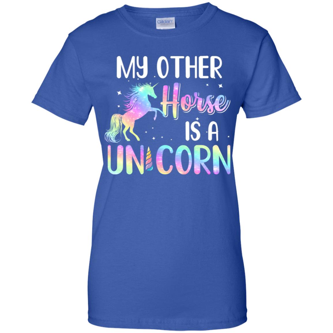 My Other Horse Is A Unicorn Lovers T-Shirt & Tank Top | Teecentury.com
