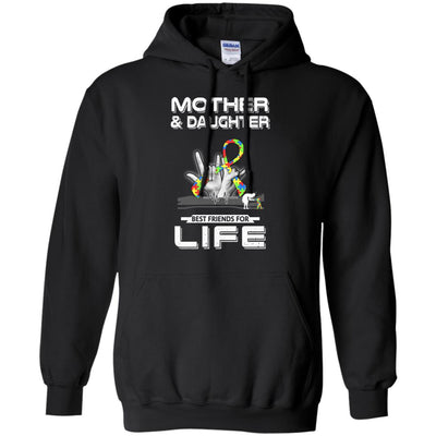 Mother And Daughter Best Friends For Life Autism Awareness T-Shirt & Hoodie | Teecentury.com