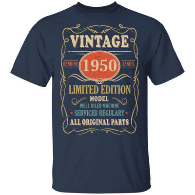 Vintage 1950 72th Birthday All Original Parts Gift T-Shirt & Hoodie | Teecentury.com