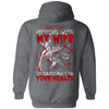 Caution Messing With My Wife Is Dangerous To Your Health T-Shirt & Hoodie | Teecentury.com