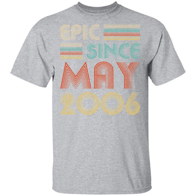 Epic Since May 2006 Vintage 16th Birthday Gifts T-Shirt & Hoodie | Teecentury.com