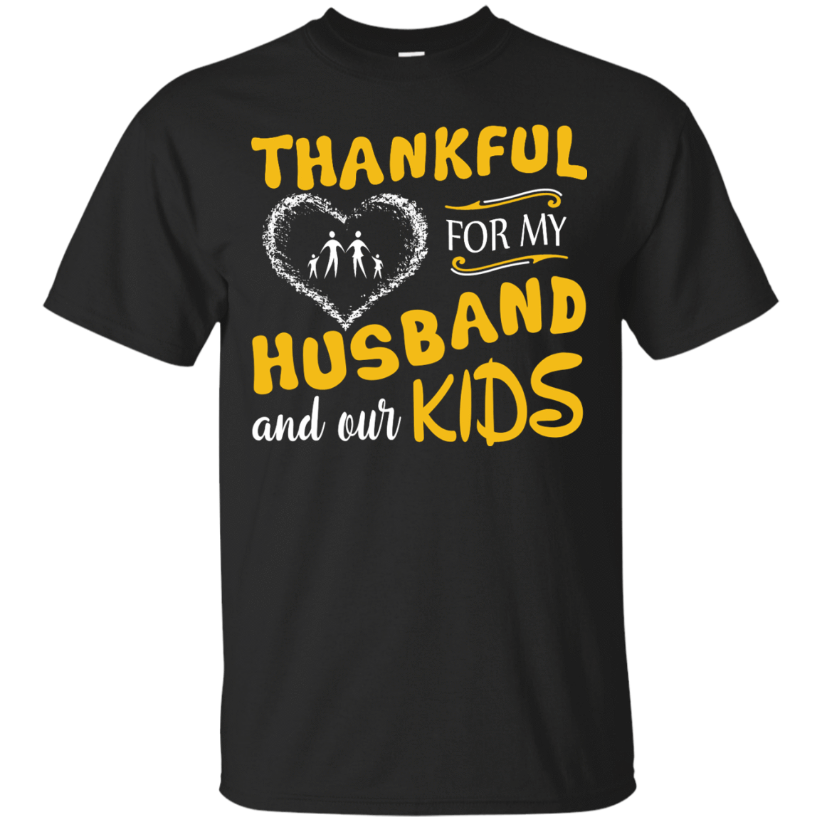 Thankful For My Husband And Our Kids T-Shirt & Hoodie | Teecentury.com
