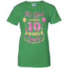 This Girl Is Now 10 Double Digits 10Th Birthday Gift T-Shirt & Hoodie | Teecentury.com