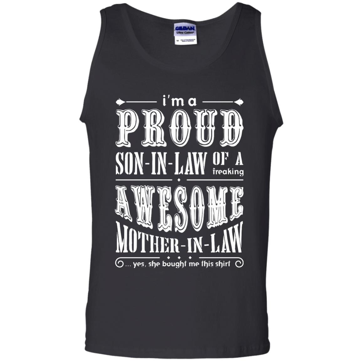 I'm A Proud Son In Law Of A Freaking Awesome Mother In Law T-Shirt & Hoodie | Teecentury.com