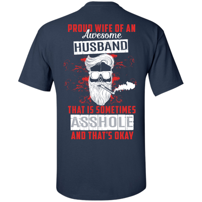 Proud Wife Of An Awesome Husband T-Shirt & Hoodie | Teecentury.com