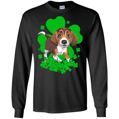 Beagle St. Patrick's Day Clovers T-Shirt & Hoodie | Teecentury.com