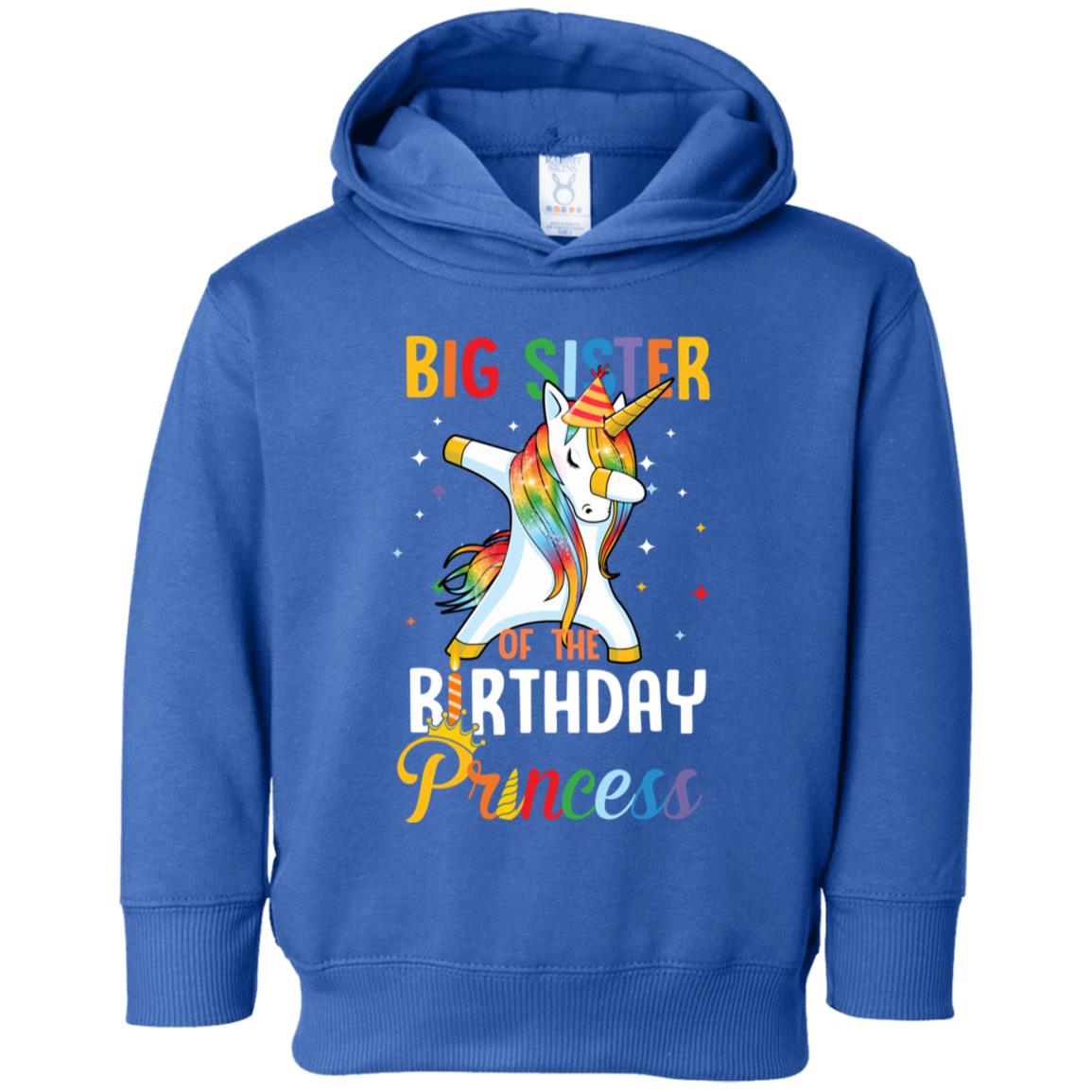 Proud Big Sister Of A Birthday Princess Unicorn Dab Youth Youth Shirt | Teecentury.com