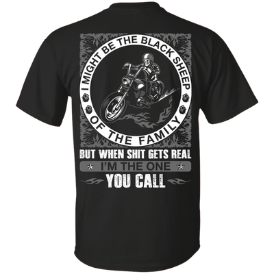 I Might Be The Black Sheep Of The Family Motorcycle T-Shirt & Hoodie | Teecentury.com