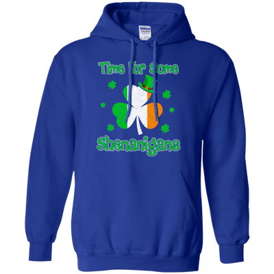 St. Patrick's Time For Some Shenanigans Funny Party T-Shirt & Hoodie | Teecentury.com