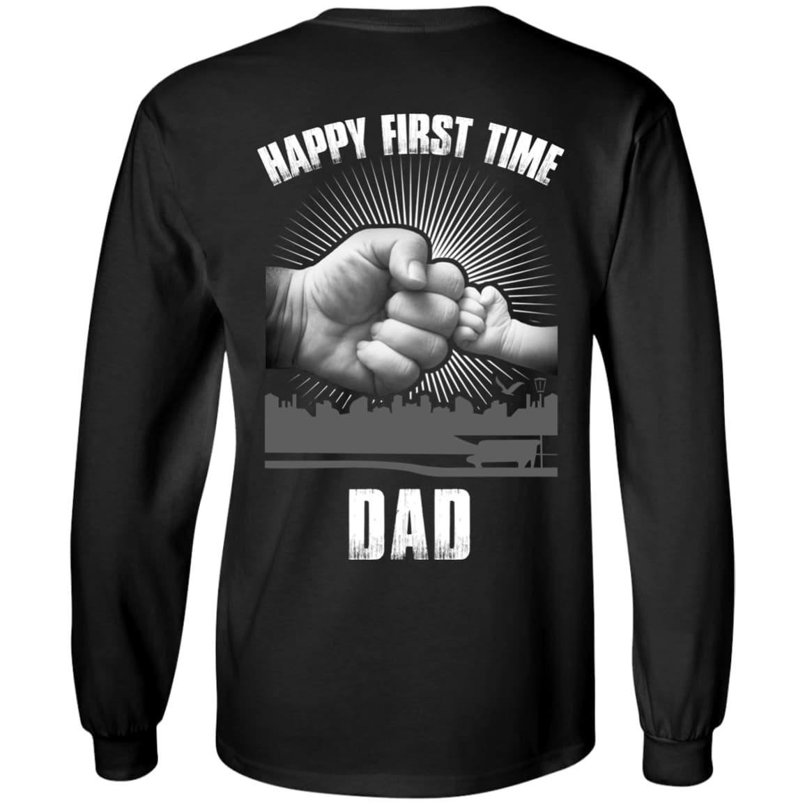 HAPPY FIRST TIME DAD T-Shirt & Hoodie | Teecentury.com