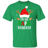 I'm The Papa Reindeer Matching Family Christmas T-Shirt & Sweatshirt | Teecentury.com