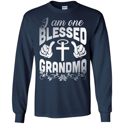 I Am One Blessed Grandma T-Shirt & Hoodie | Teecentury.com