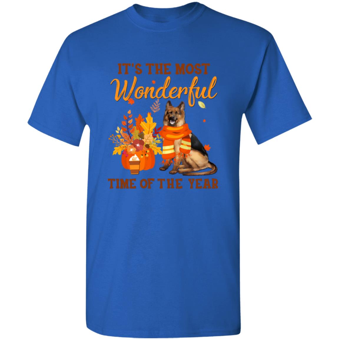 German Shepherd Autumn It's The Most Wonderful Time Of The Year T-Shirt & Hoodie | Teecentury.com