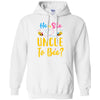 Gender Reveal Pink Or Blue What Will It Bee He Or She Uncle T-Shirt & Hoodie | Teecentury.com