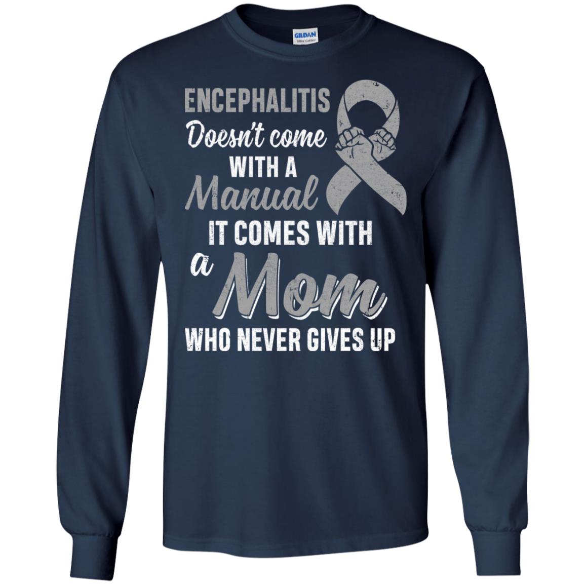 Encephalitis Awareness Mom Warrior Gifts T-Shirt & Hoodie | Teecentury.com