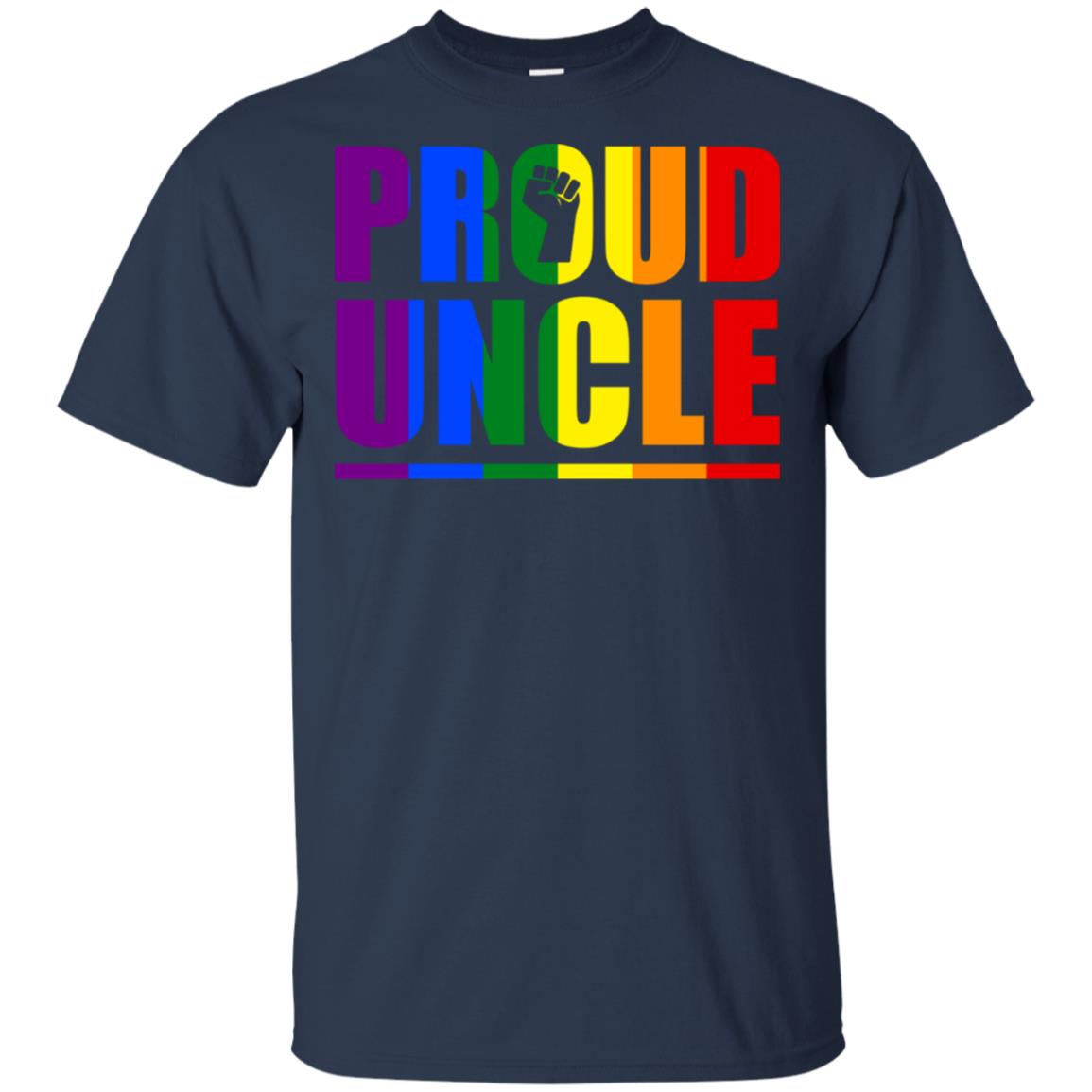 Proud Uncle Gay Pride Month LGBT T-Shirt & Hoodie | Teecentury.com