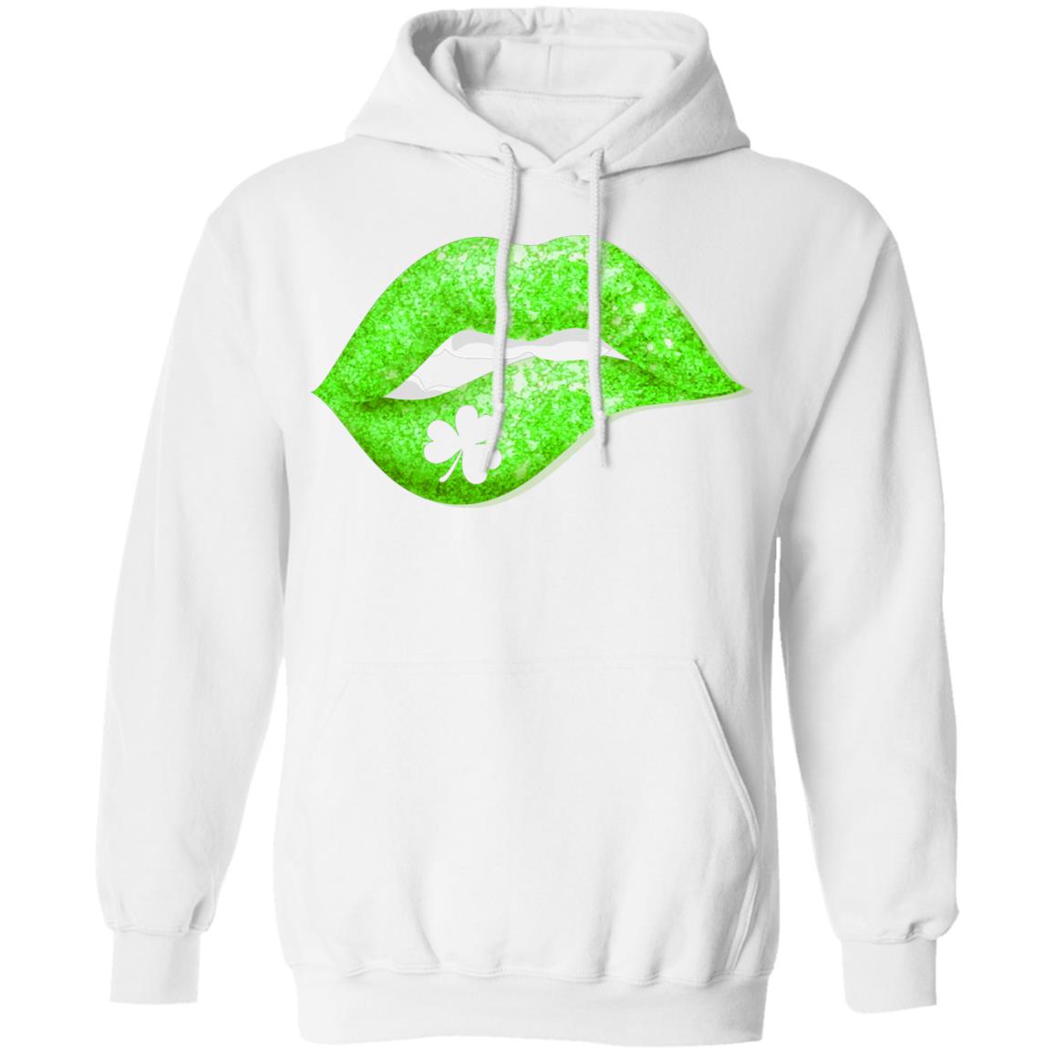 Kiss Me I'm Irish Lips St Patricks Day T-Shirt & Hoodie | Teecentury.com