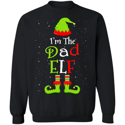 I'm The Dad Elf Family Matching Funny Christmas Group Gift T-Shirt & Sweatshirt | Teecentury.com