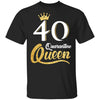 Born In 1982 My 40th Birthday Quarantine Queen T-Shirt & Tank Top | Teecentury.com