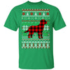 Labrador Red Plaid Ugly Christmas Sweater Gifts T-Shirt & Sweatshirt | Teecentury.com