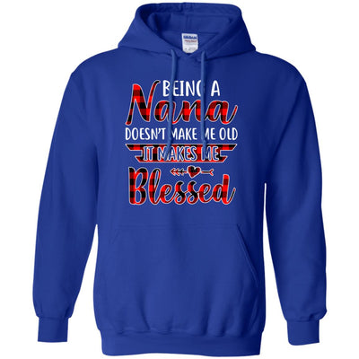 Red Plaid Funny Being A Nana Doesn't Make Me Old T-Shirt & Hoodie | Teecentury.com