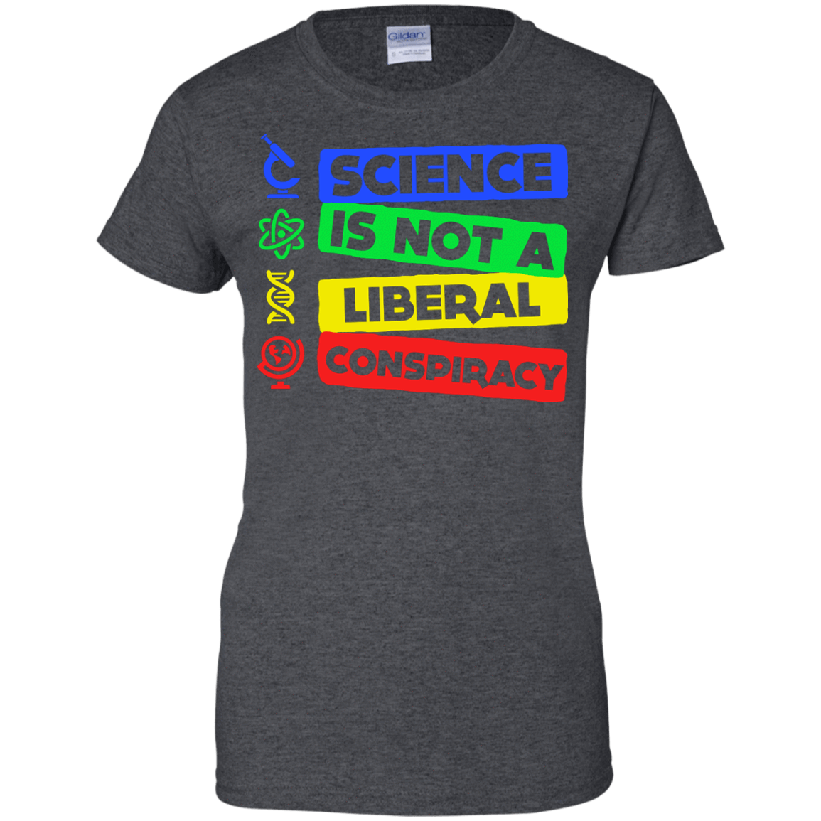 Science Is Not A Liberal Conspiracy T-Shirt & Hoodie | Teecentury.com