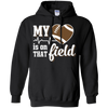 My Heart Is On That Field Football T-Shirt & Hoodie | Teecentury.com
